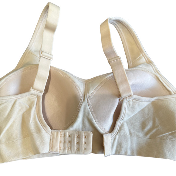 Shapermint TRUEKIND Everyday Comfort Straps Wirefree Shaper Bra Chai NWT Large - Picture 3 of 7